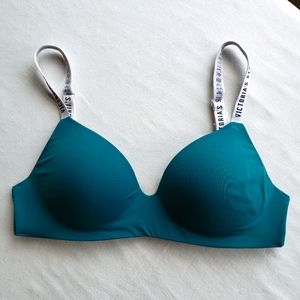 Victoria's Secret Teal Bra sz 32DD